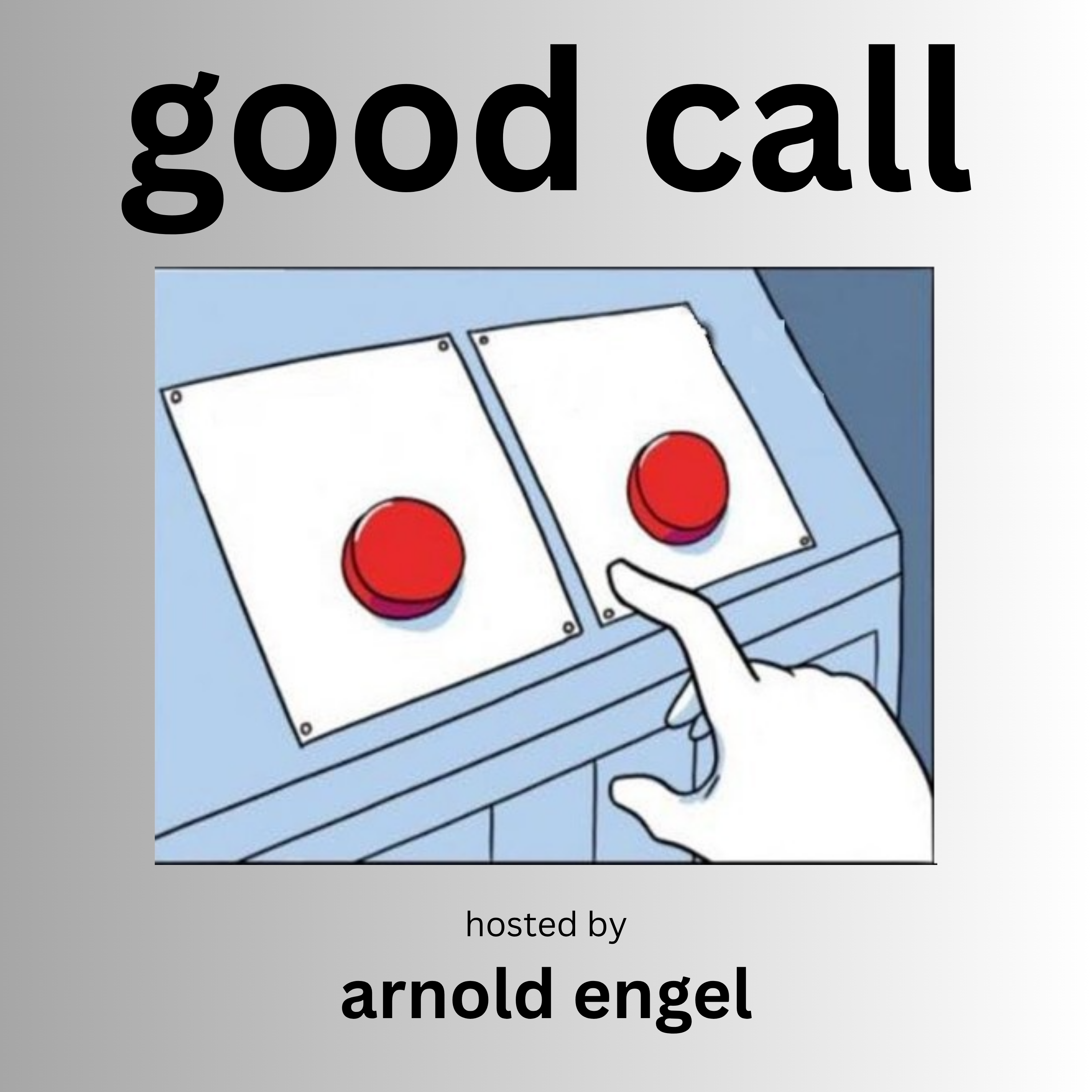 Good Call - Two red button arcade console